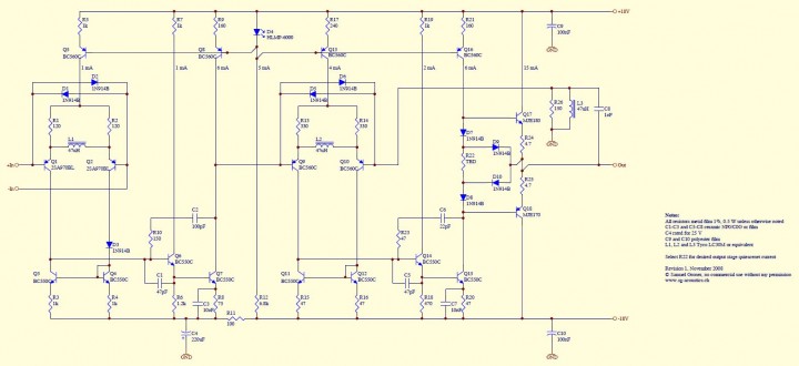 Groner's NDFL DOA (Nested Differential Feedback Loops Discrete Operational Amplifier) 2011.jpg