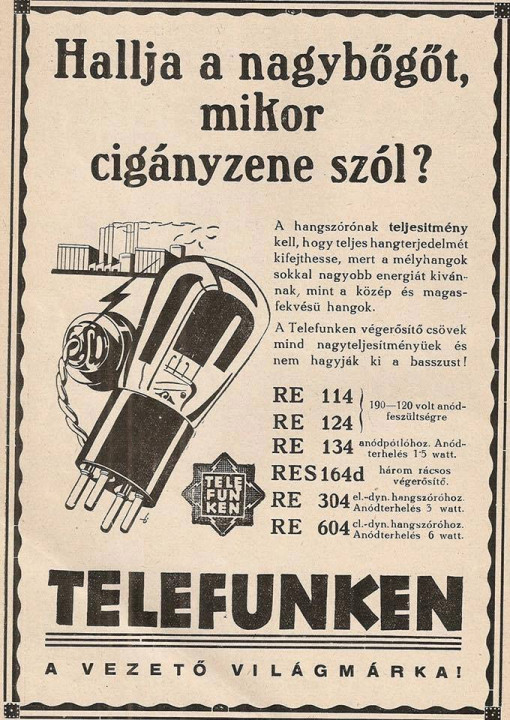 Telefunken RE604 reklám magyar.jpg